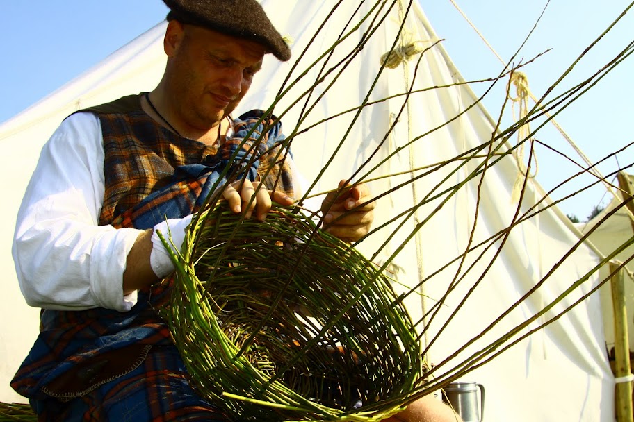 Basket weaving