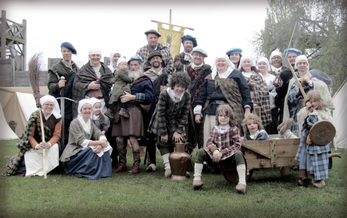 Groupphoto Clan MacBran 2012