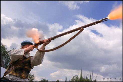 William shooting at the Archeon